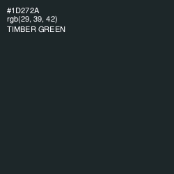 #1D272A - Timber Green Color Image